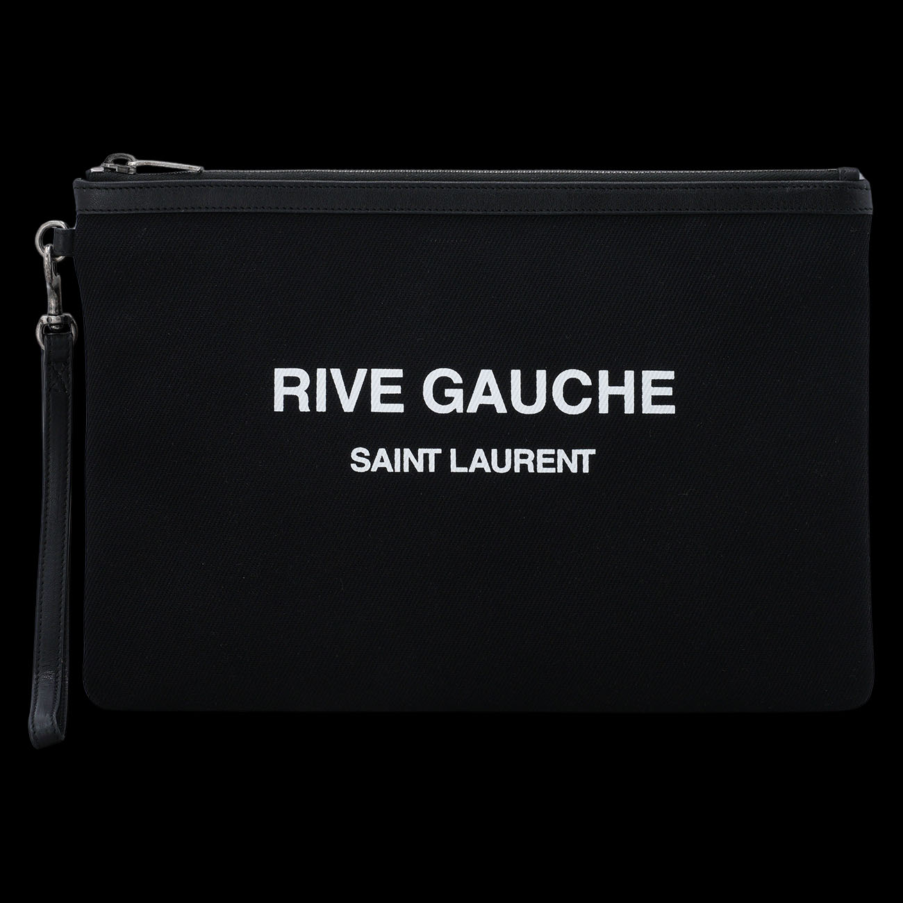 Yves Saint Laurent(USED)생로랑 581369 패브릭 리브고쉬 클러치